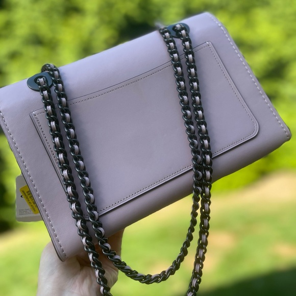 Coach Parker shoulder bag in pink - Picture 3 of 4